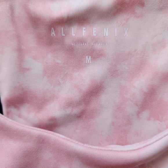 NWT ALL FENIX AUSTRALIA Blush Tie-Dye Leggings and Longline Sports Bra - Picture 7 of 14